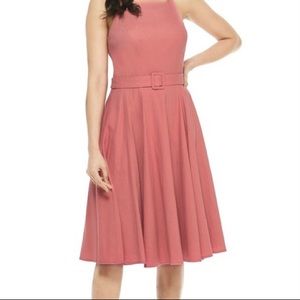 Gal Meets Glam Cecily Belted Dress